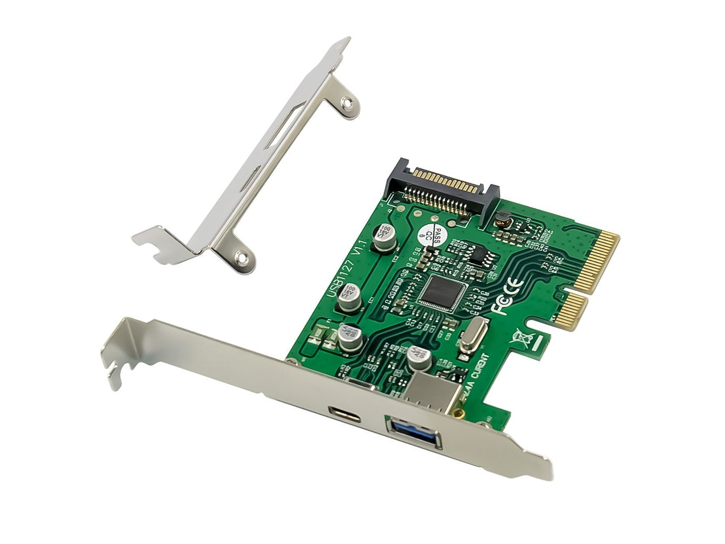 Conceptronic Pci Express Card 2 Port 1xusbc 1xusba Usb 3.2
