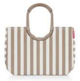 Reisenthel Loopshopper L Summerstripes Coffee