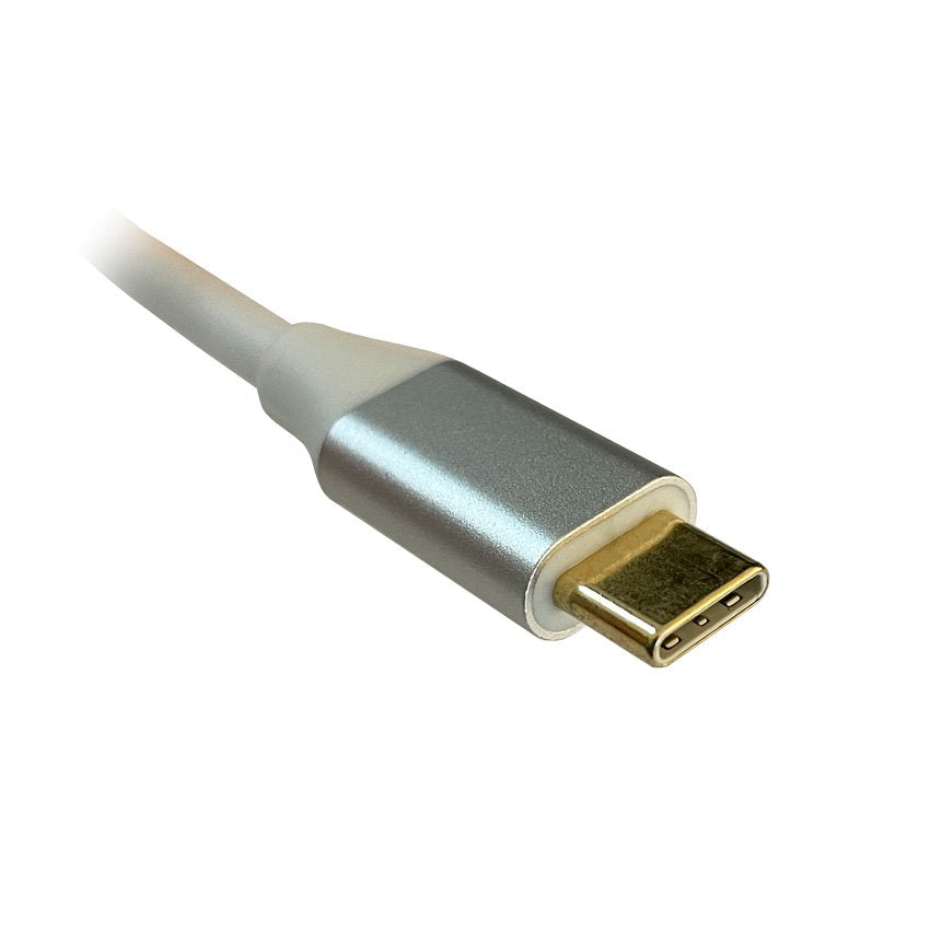EAN 4260070128134 - LC-Power LC-HUB-C-MULTI-4 base para portátil y replicador de puertos USB 3.2 Gen 1 (3.1 Gen 1) Type-C Pla imagen 3