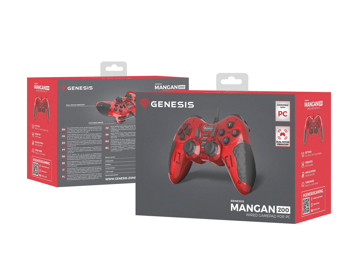 Mando Gaming Genesis Mangan 200 Gamepad Pc