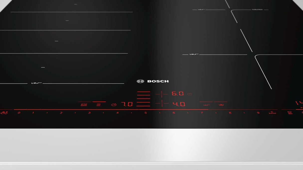 EAN 4242002915814 - Bosch Serie 8 PXE601DC1E hobs Negro Integrado Con placa de inducción 4 zona(s) imagen 3