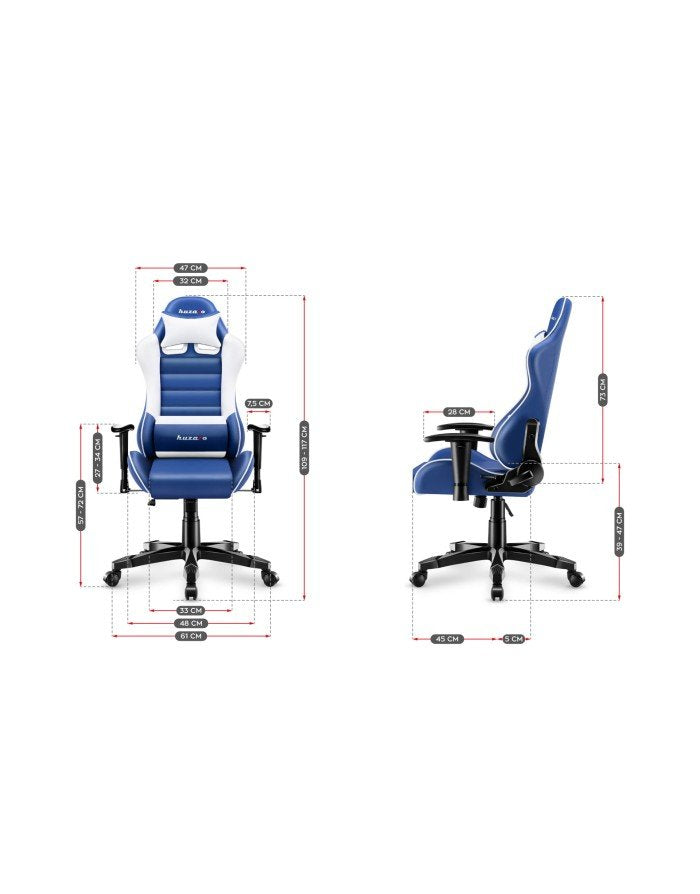 EAN 5903796010220 - Huzaro Ranger 6.0 Silla para videojuegos universal Asiento (de seguridad) de butaca Azul imagen 13