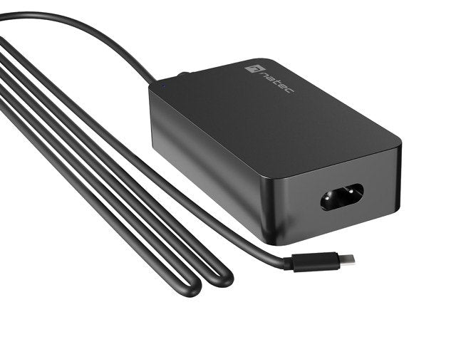 Cargador Natec Grayling Usb-C 45w Para Portatiles, Tablets, Smartphones