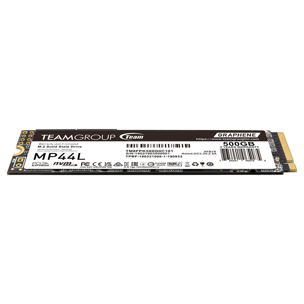 Ssd Team Mp44l M.2 500gb Pcie G4x4 2280