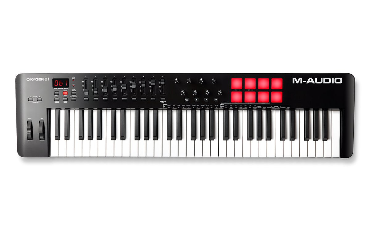 M-Audio Oxygen 61 (Mkv) Teclado Midi 61 Llaves Usb Negro