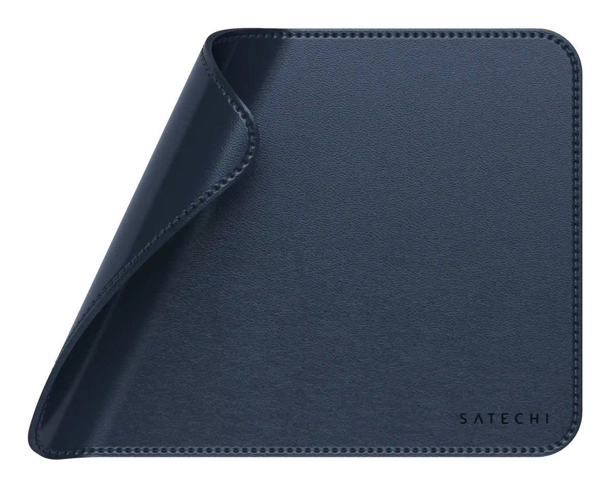Satechi Vegan-Leather Premium Mouse Pad Blau