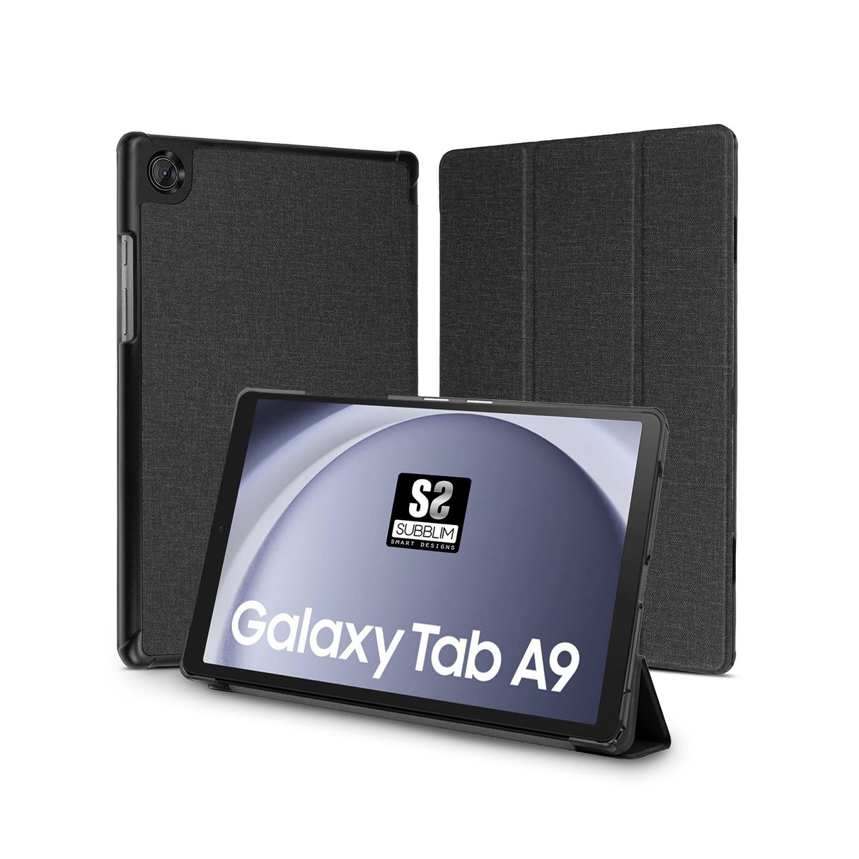 EAN 8436586742935 - SUBBLIM FUNDA TABLET SHOCK CASE SAMSUNG TAB A9 8.7'' NEGRO Folio imagen 1