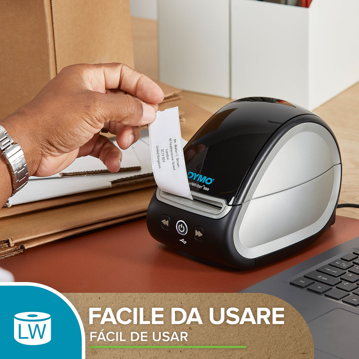 EAN 3501170904985 - DYMO LW - Extra Large Shipping Labels - 104 x 159 mm - S0904980 Etiqueta para impresora autoadhesiva imagen 10