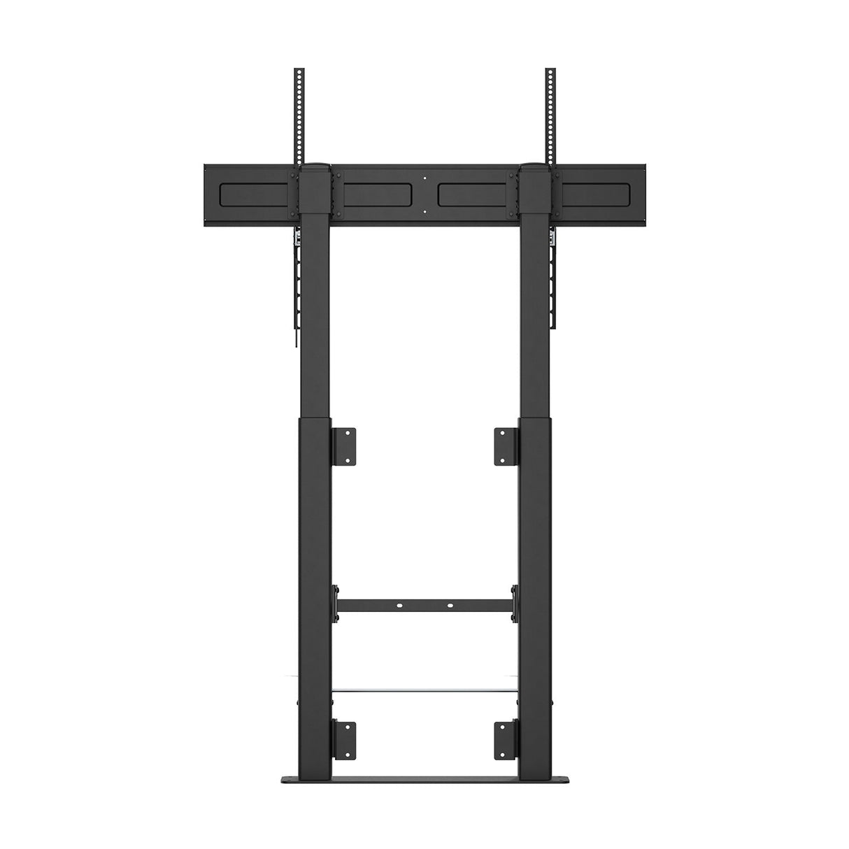 Aisens Soporte Suelo Con Manivela Y Fijacion A Pared, Tv 120kg De 60-100, Negro