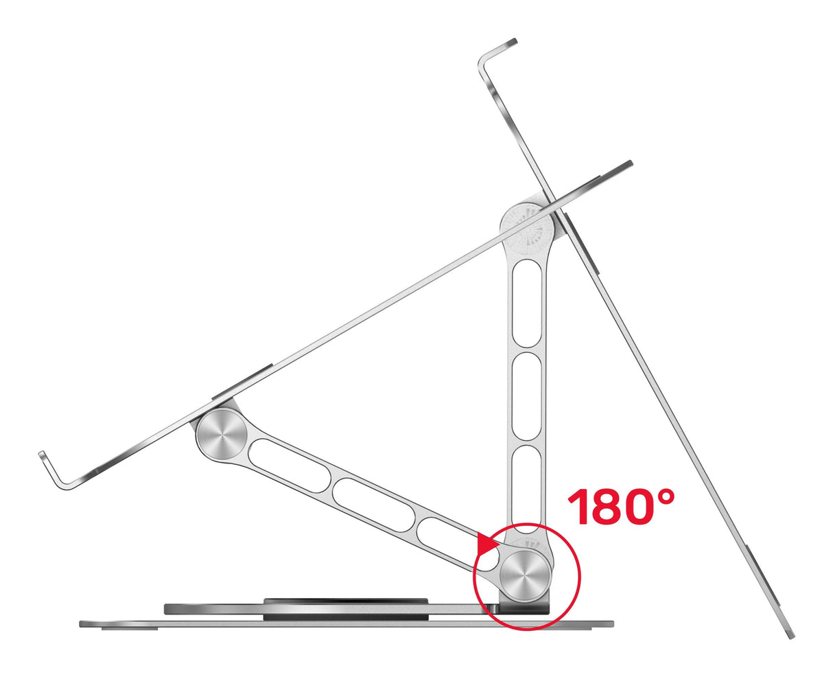 Soporte Para Portátil Unitek Ajustable 360°, 10''- 16''