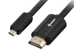 Sharkoon 1.5m, Hdmi/Micro Hdmi Cable Hdmi 1,5 M Hdmi Tipo A (Estándar) Hdmi Tipo D (Micro) Negro