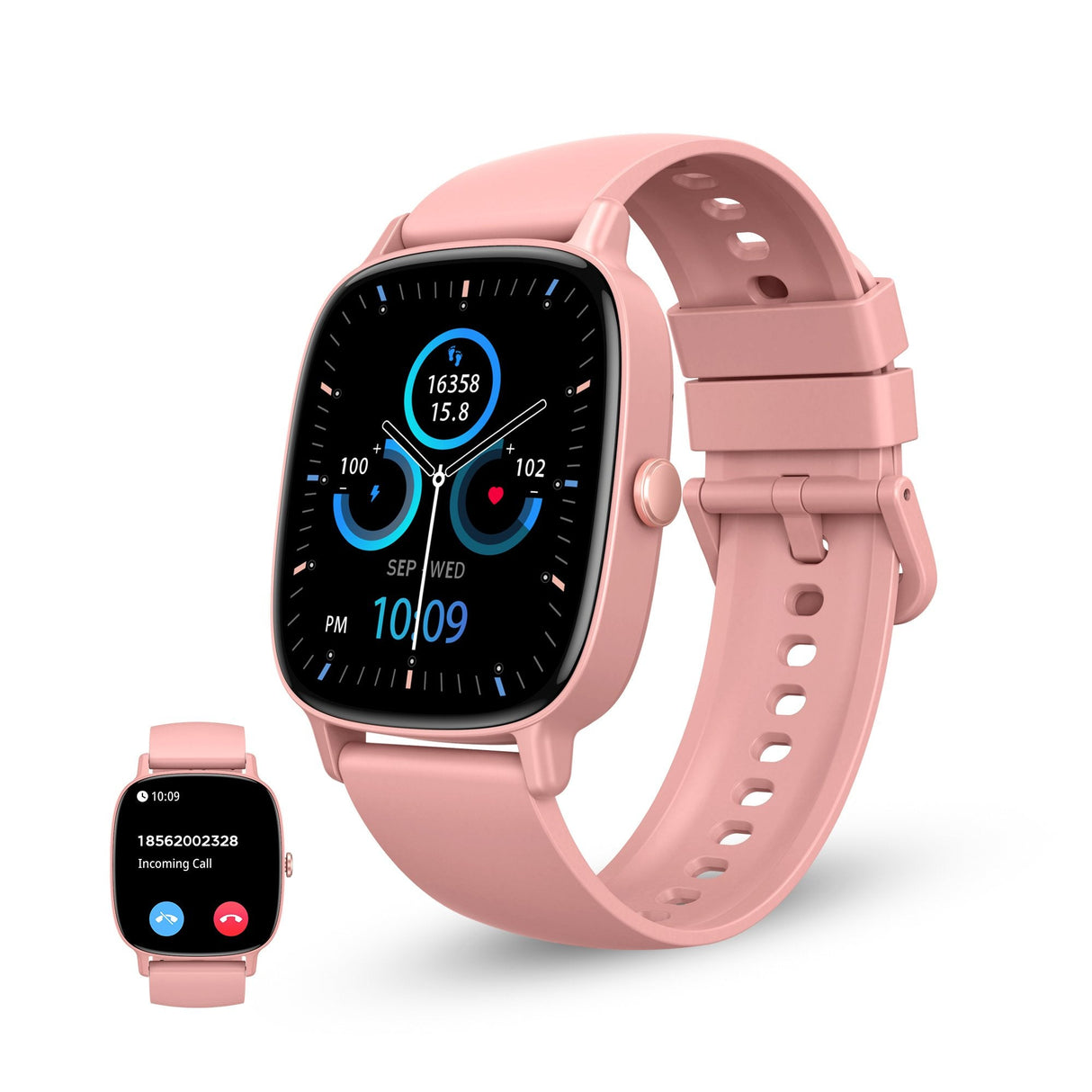 EAN 8427542141053 - Ksix BXSW31R Relojes inteligentes y deportivos 4,65 cm (1.83") TFT Digital 240 x 284 Pixeles Pantalla tác imagen 1
