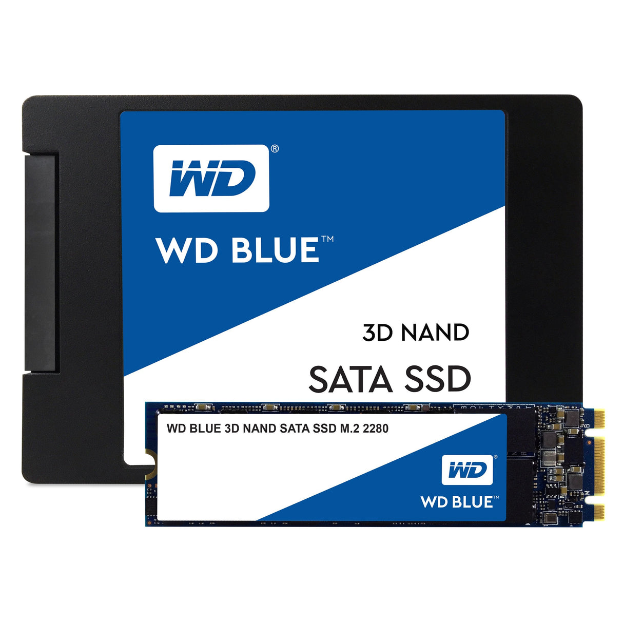Disco Ssd Western Digital 500gb 3d Nand Wds500g2b0a/Blue/7mm Wds500g2b0a