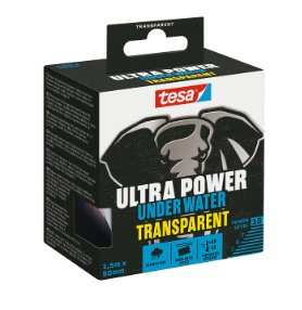 Cinta Ultra Power Under Water Transparente. 1,5 M X 50 Mm