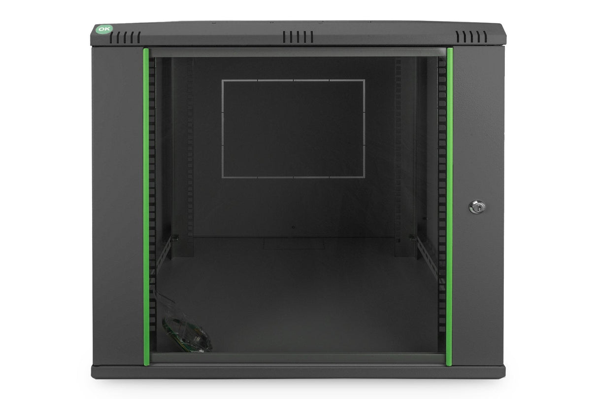 EAN 4016032257820 - Digitus DN-19 12U-6/6-EC-SW armario rack Bastidor de pared Negro imagen 3