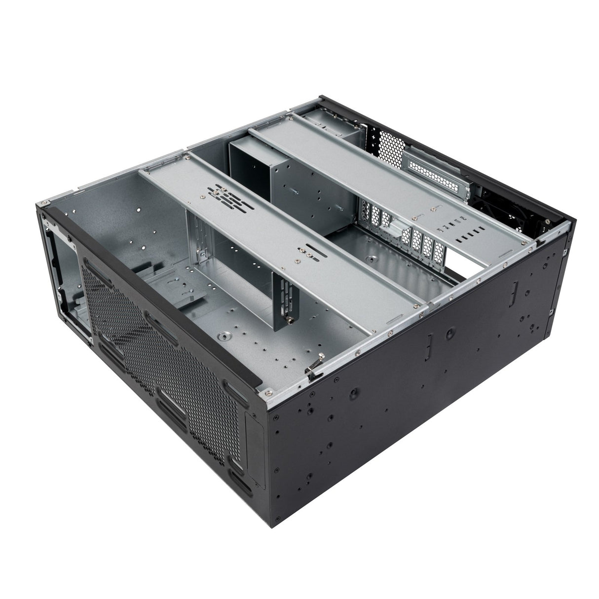 EAN 4710679817231 - Silverstone RM47-502-I carcasa de ordenador Estante Negro imagen 6