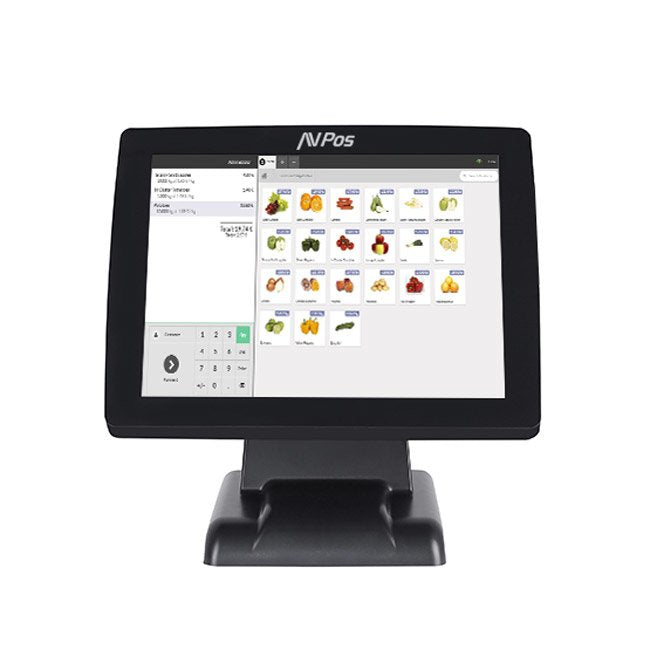 EAN 0619091266624 - AVPos AVP-K3000B-I5-8128 Terminal Punto Venta (TPV) 38,1 cm (15") 1024 x 768 Pixeles Pantalla táctil imagen 1