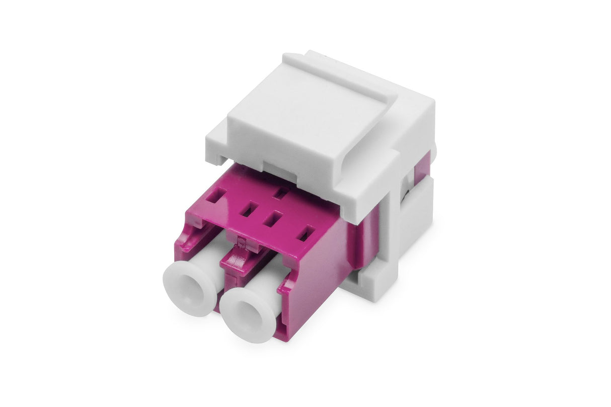 EAN 4016032489825 - Digitus DN-96019-1-K adaptador de fibra óptica LC/LC 1 pieza(s) Violeta imagen 1