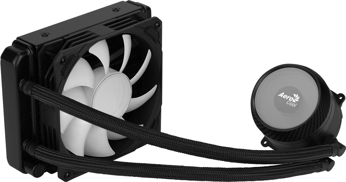 Sistema De Refrigeración Líquida Aerocool Mirage L120 Iluminación Rgb Bloque Cobre / Radiador Aluminio Socket Intel/Amd Según Especificaciones
