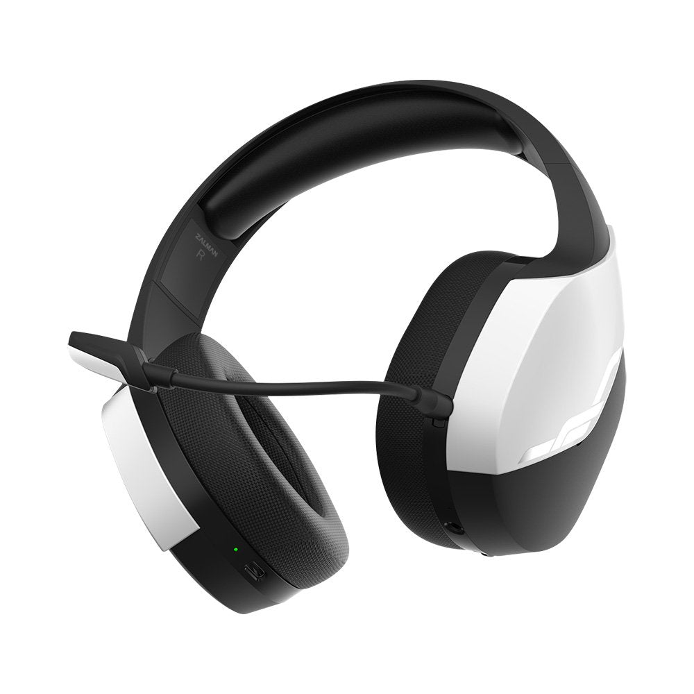 Auriculares Gaming Zalman Zm-Hps700w Bluetooth Blanco