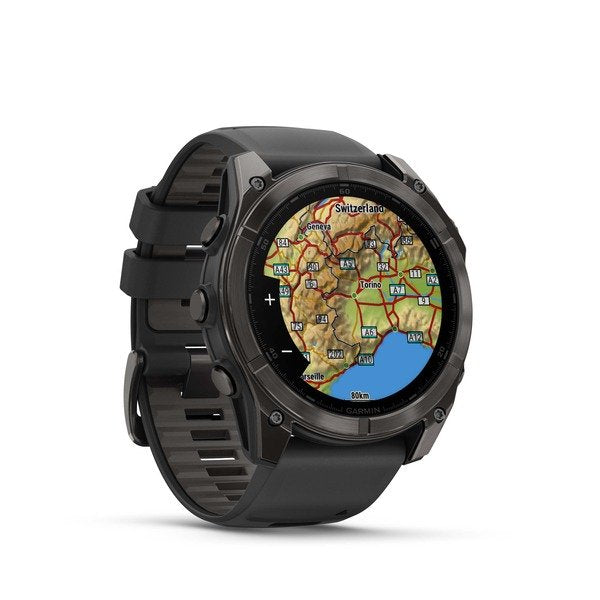 EAN 0753759338206 - Garmin Fenix 8 3,56 cm (1.4") AMOLED 51 mm Digital 454 x 454 Pixeles Pantalla táctil Titanio Wifi GPS (sa imagen 3
