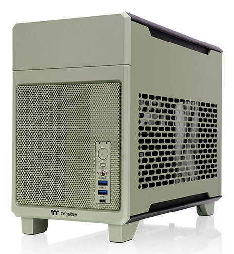 EAN 4711475648364 - Thermaltake TR100 Mini Tower Verde imagen 1
