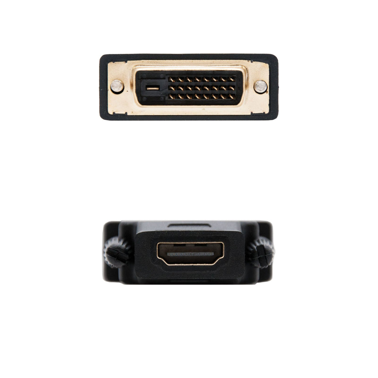 EAN 8433281000780 - Nanocable 10.15.0700 cambiador de género para cable Negro imagen 2