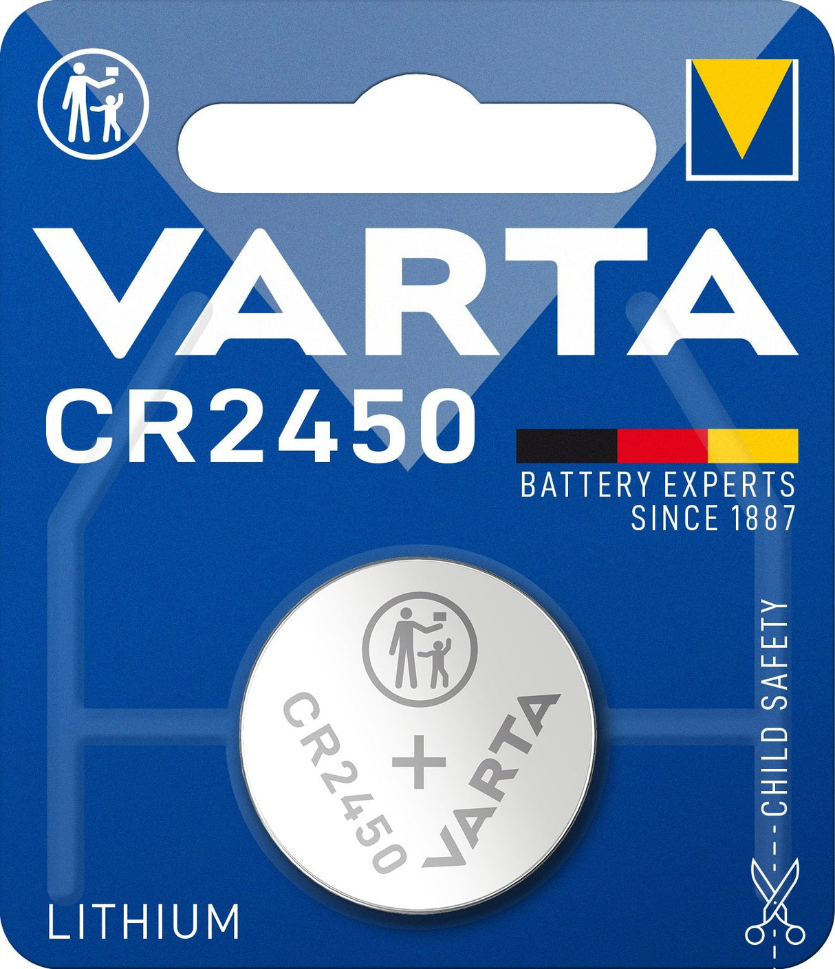 Varta 2x Cr2450, Batería De Un Solo Uso, Litio, 3 V, 2 Pieza(S)