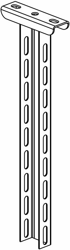 Legrand 348362 Stiel U55 200 7kn 270nm Tauchfeuerverzinkt