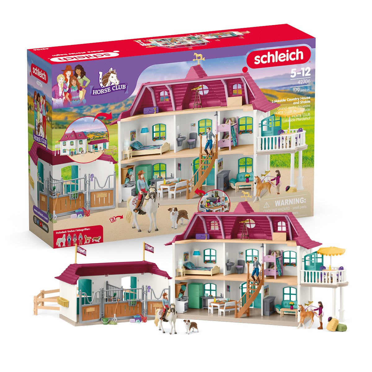 EAN 4069111000084 - schleich HORSE CLUB 42706 set de juguetes imagen 3