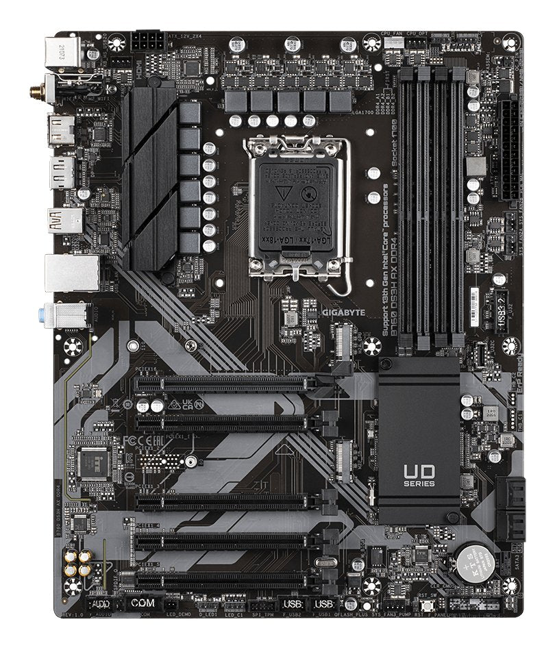 EAN 4719331850999 - GIGABYTE B760 DS3H AX DDR4 placa base Intel B760 Express LGA 1700 ATX imagen 2