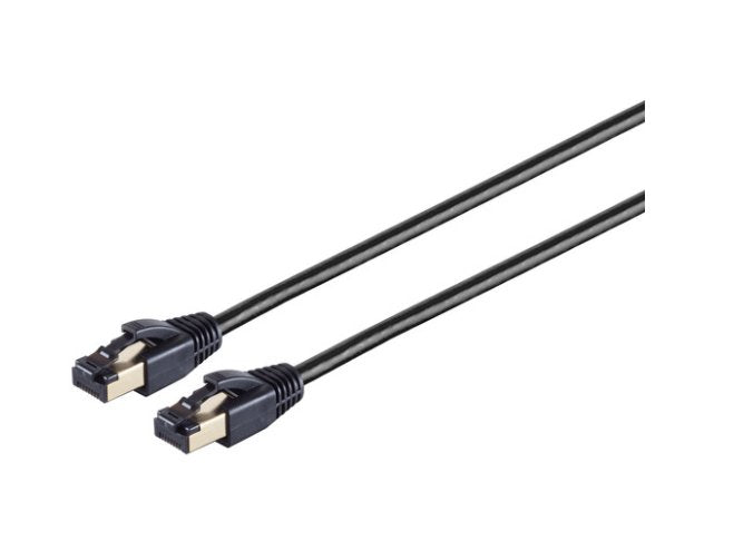 S-Impuls Cable De Red Cat 8.1 F Ftp Lszh Negro 7,5m