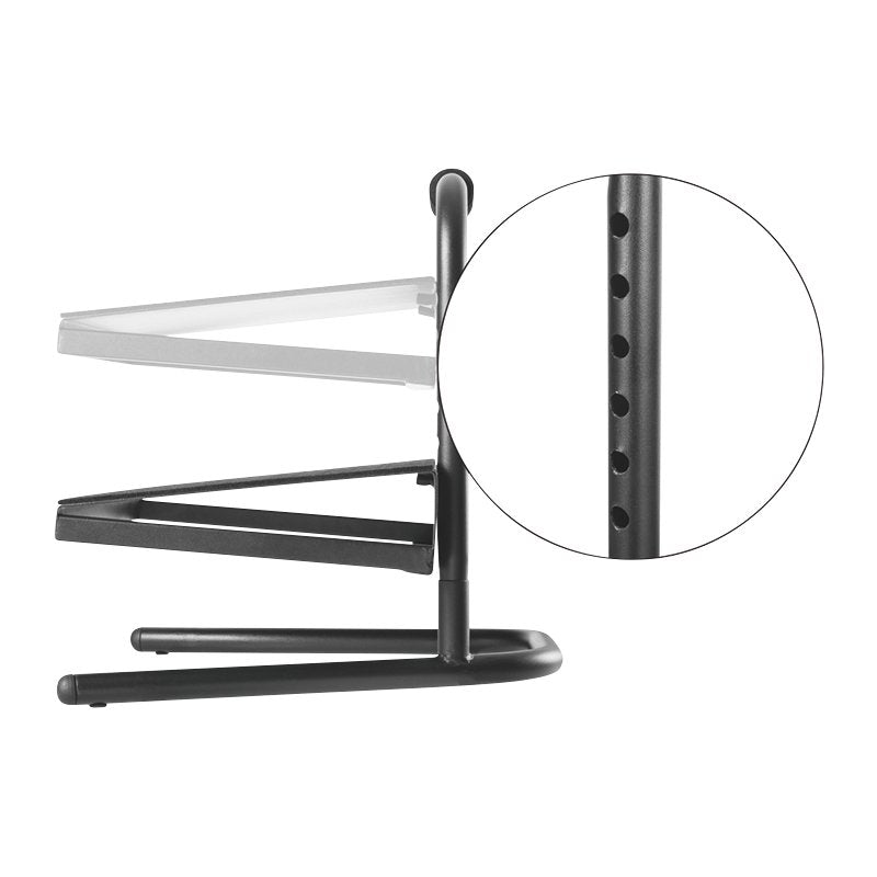Logilink Eo0007 Soporte Para El Apoyo De Pies Negro