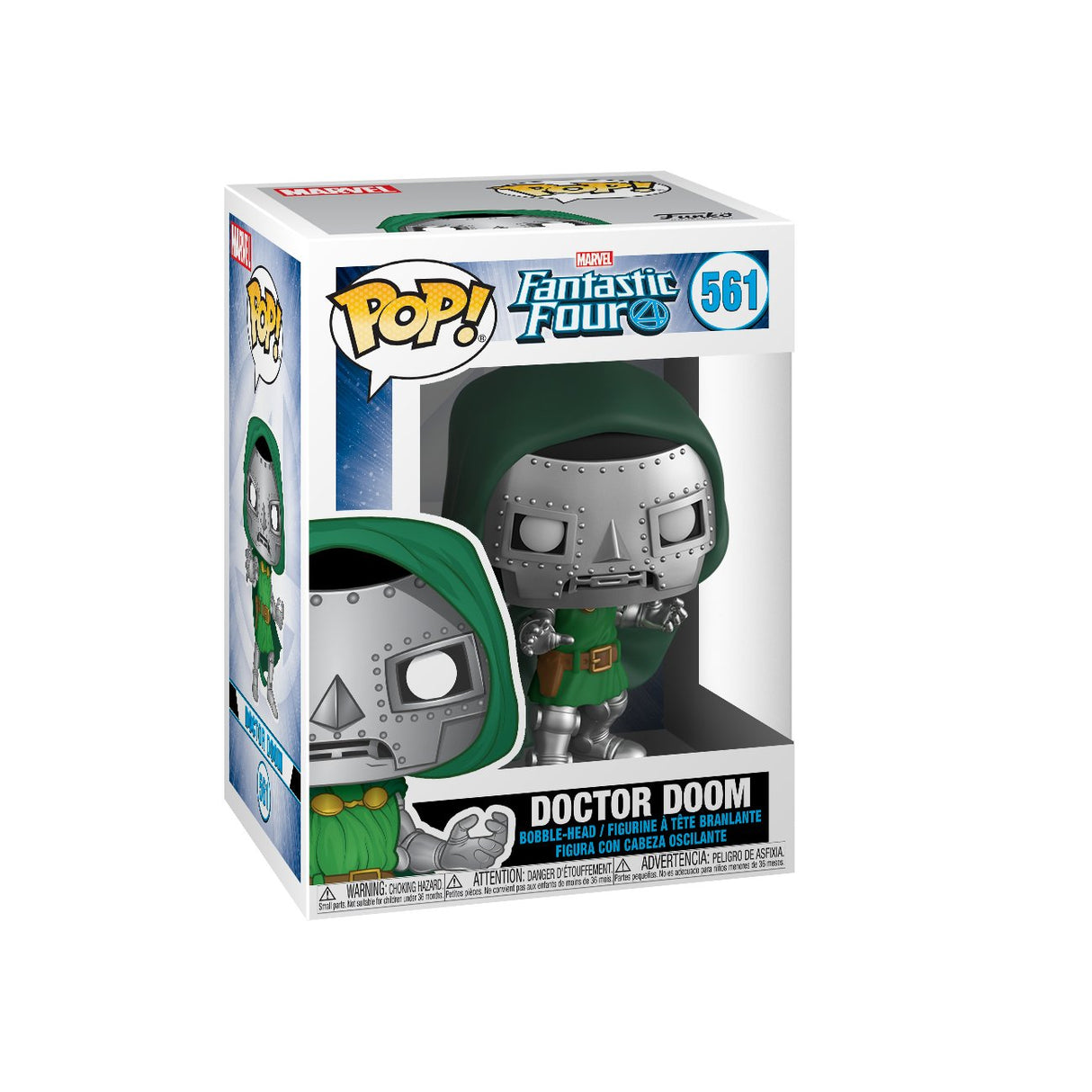 Funko Pop Marvel Los Cuatro Fantasticos Doctor Doom 44991