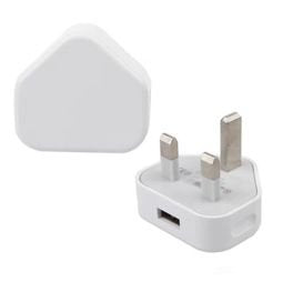 Estuff Cargador De Hogar Usb-A 2.4a 12w, Enchufe Reino Unido - Blanco