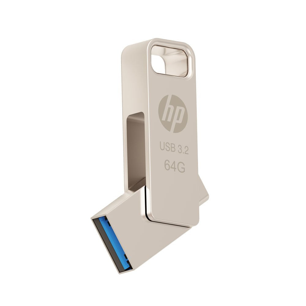EAN 4718006455088 - PNY HPFD206C-64 unidad flash USB 64 GB USB Type-A / USB Type-C 3.2 Gen 2 (3.1 Gen 2) Plata imagen 3