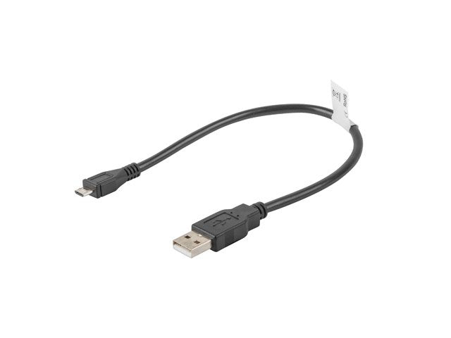 Lanberg Cable Ca-Usbm-10cc-0003-Bk Usb Macho A Micro Usb Macho,Negro,30 CentaMetros