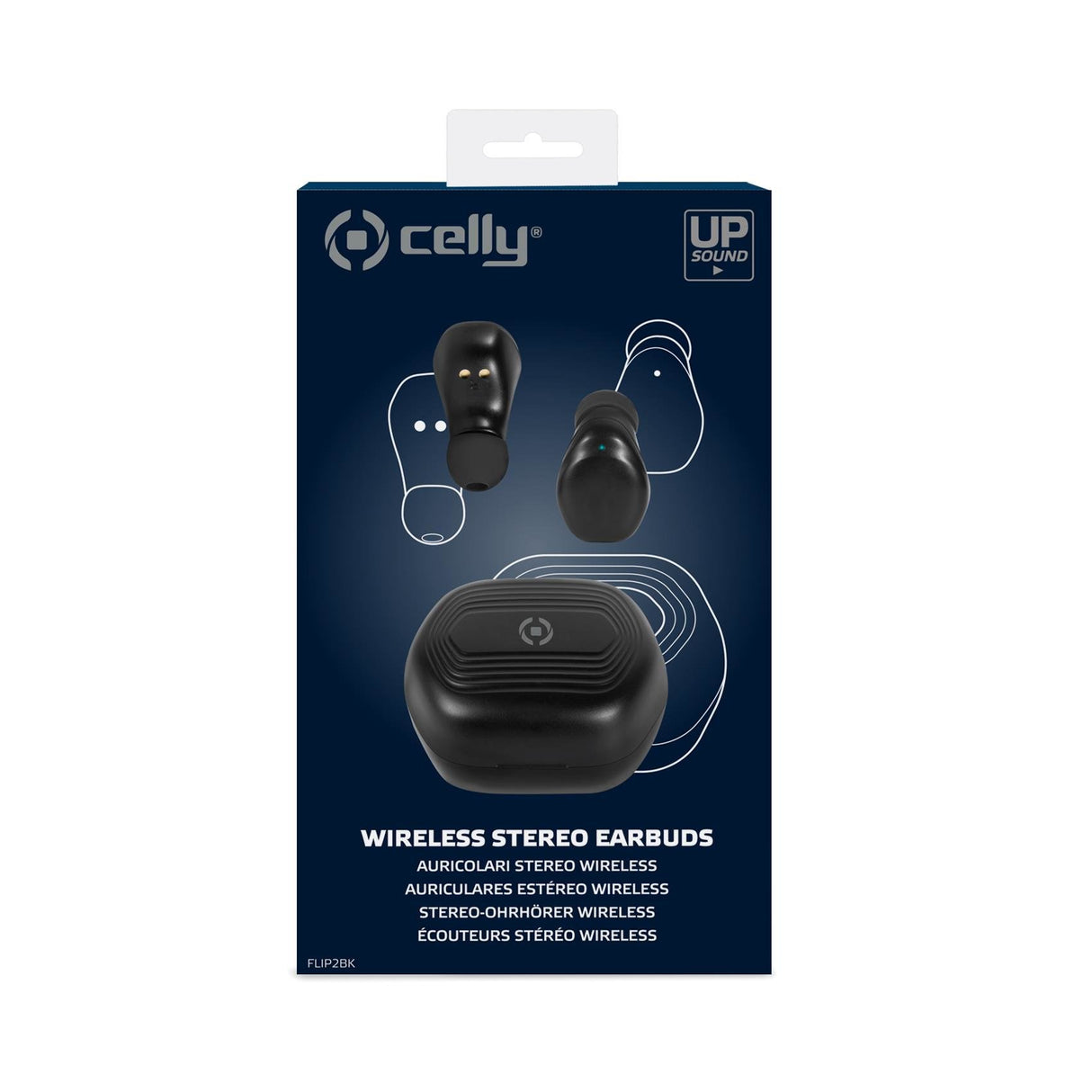 EAN 8021735198918 - Celly FLIP2 Auriculares True Wireless Stereo (TWS) Dentro de oído Llamadas/Música USB Tipo C Bluetooth Ne imagen 3