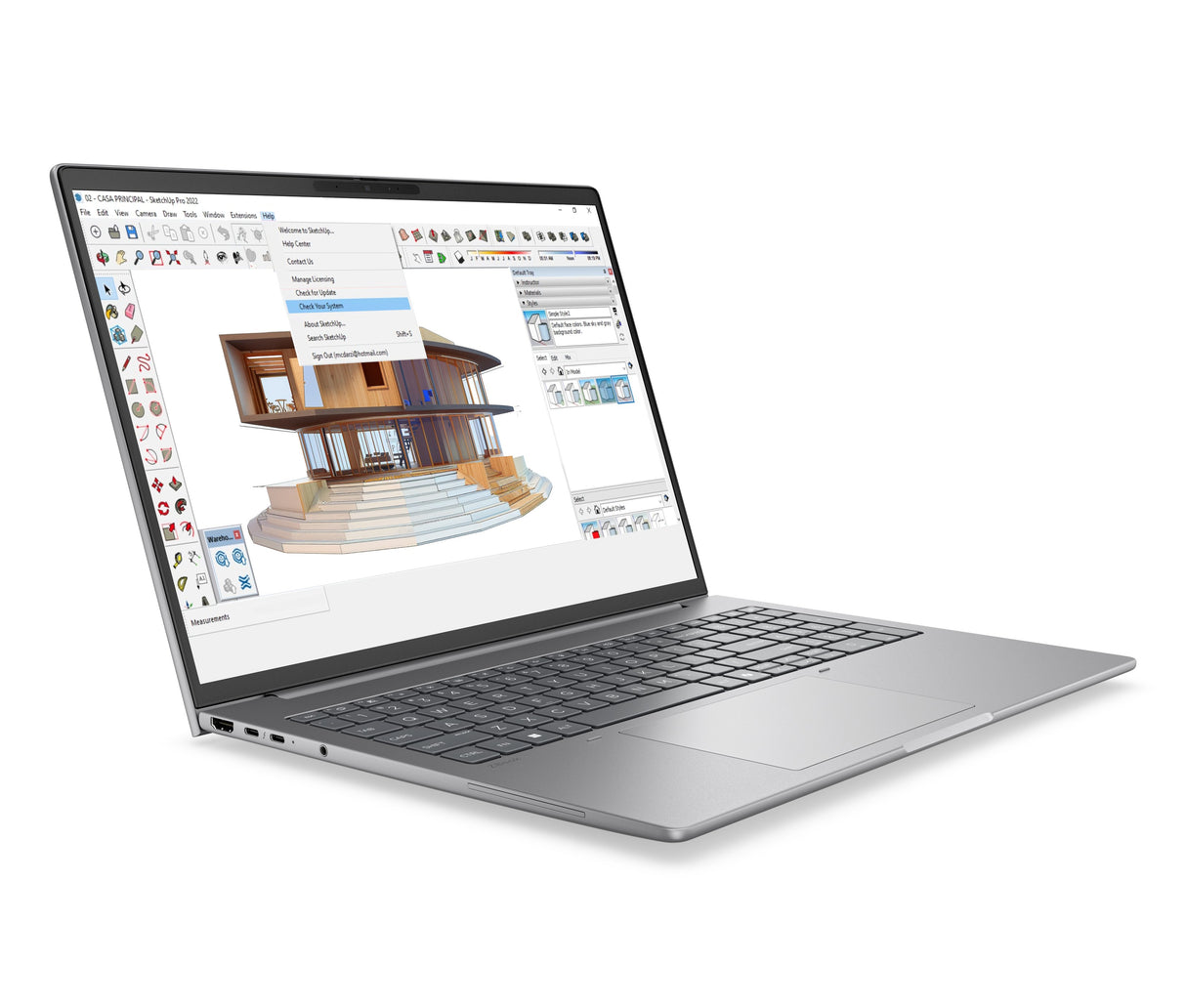 EAN 0826581384731 - HP DQ0D0ET ordenador portatil Copilot+ PC 40,6 cm (16") WUXGA 32 GB DDR5-SDRAM 1 TB SSD Wi-Fi 7 (802.11be imagen 2
