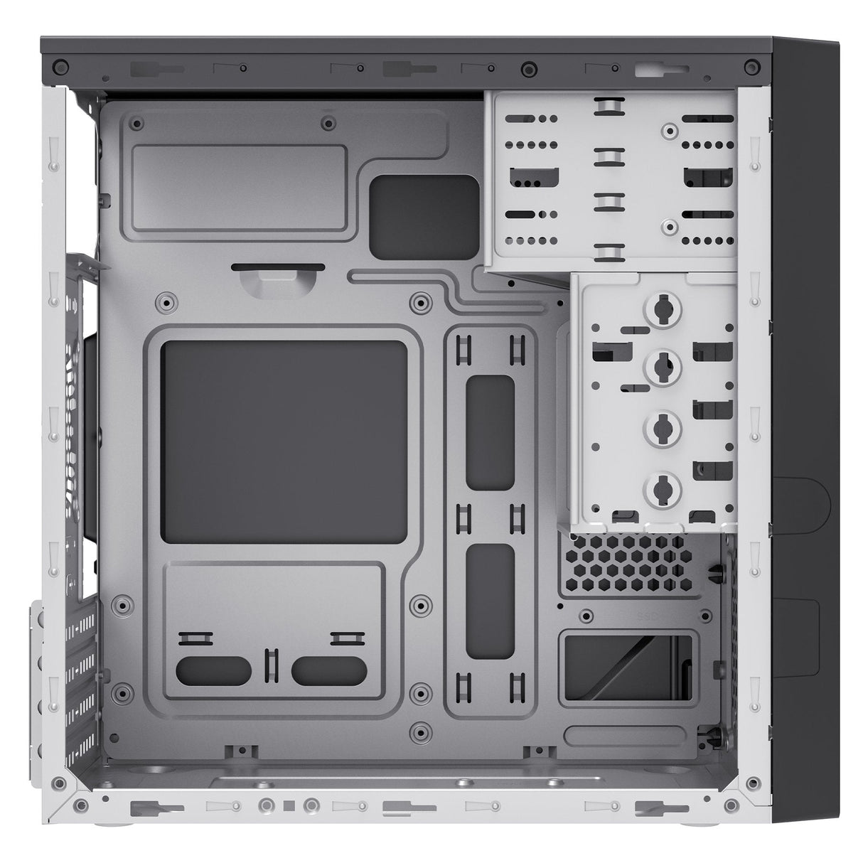 EAN 8436617921018 - UNYKAch AERO C12 V2 Micro Torre Negro imagen 4