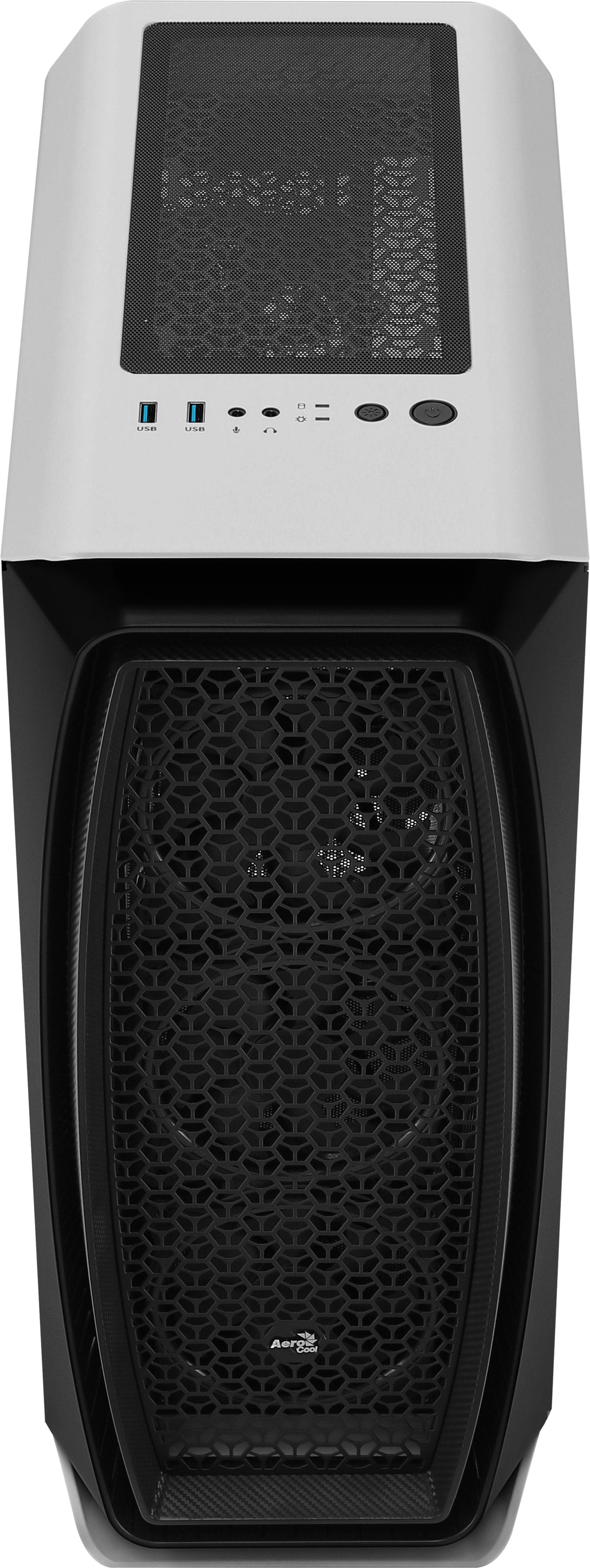 Caja Pc Aerocool Aero One Eclipse White 2*Usb 3.0 Hd Audio+Mic Soporta Refrigeración Líquida Atx/Micro Atx/ Mini Itx