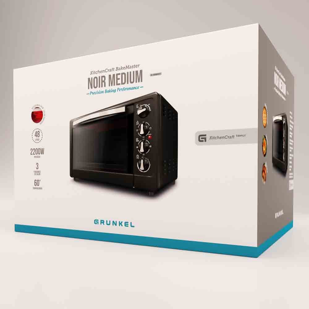Horno De Sobremesa Grunkel Hr-48rmrusti 2000w Capacidad 48l