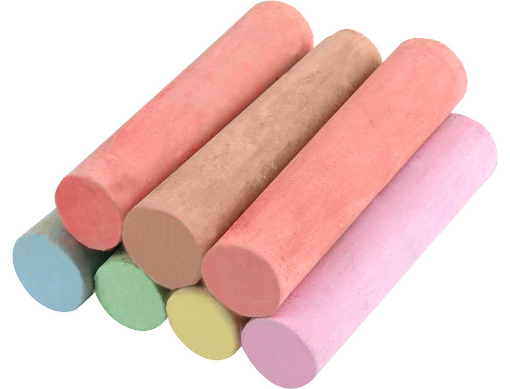 Tiza Color Para Suelo Cubilete 2