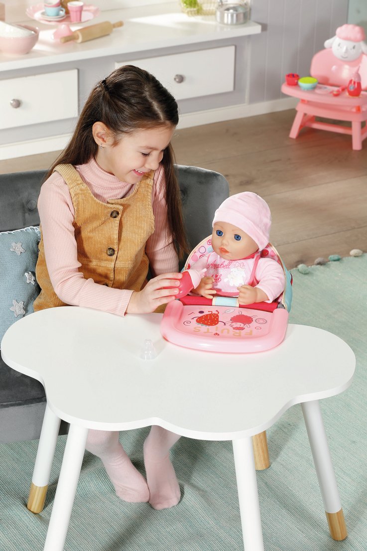 Baby Annabell Lunch Time Feeding Chair Trona Para Muñecas