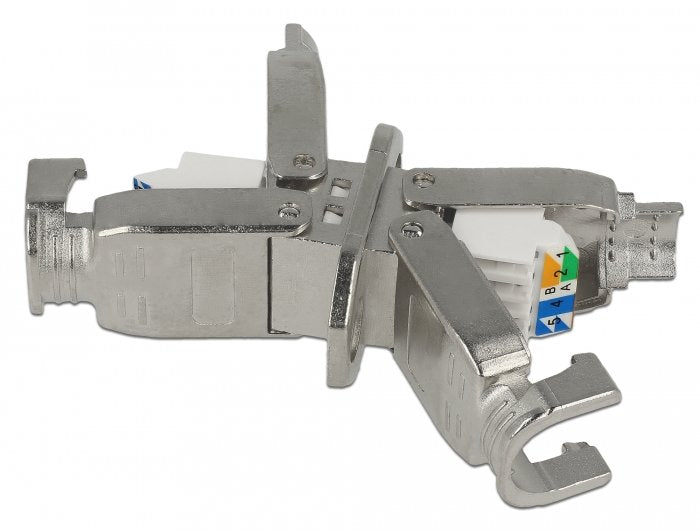 Delock 86466 Acoplador Para Cable De Red Cat.6 Stp Sin Herramientas Para La Instalación