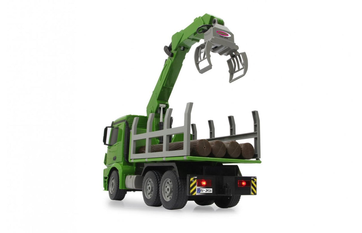 Jamara Container Lkw Modelo Controlado Por Radio Motor Eléctrico 1:20, Radiocontrol Verde, 1:20, 6 Año(S), 2400 Mah, 1,29 Kg