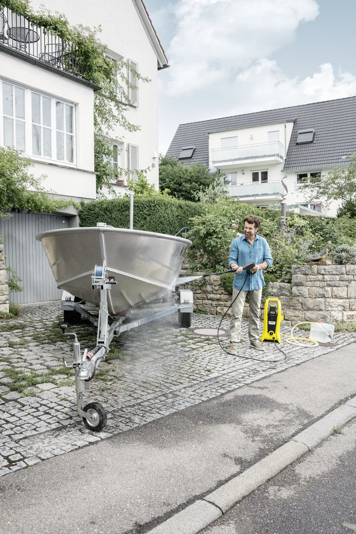 Hidrolimpiadora Kärcher K 2 Compacto Batería Negro, Amarillo 340 L/H