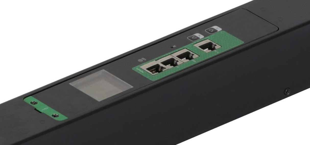 Apc Easy Switched Pdu Epdu1116s Unidad De Distribución De Potencia (Montaje En Bastidor) Ca 200/208/230 V 3680 Va Ethernet Input: Iec 60309 2p+E Conectores De Salida: 24 (4 X Iec 60320 C19 20 X Iec 60320 C13) 0u 3 M Cable Negro