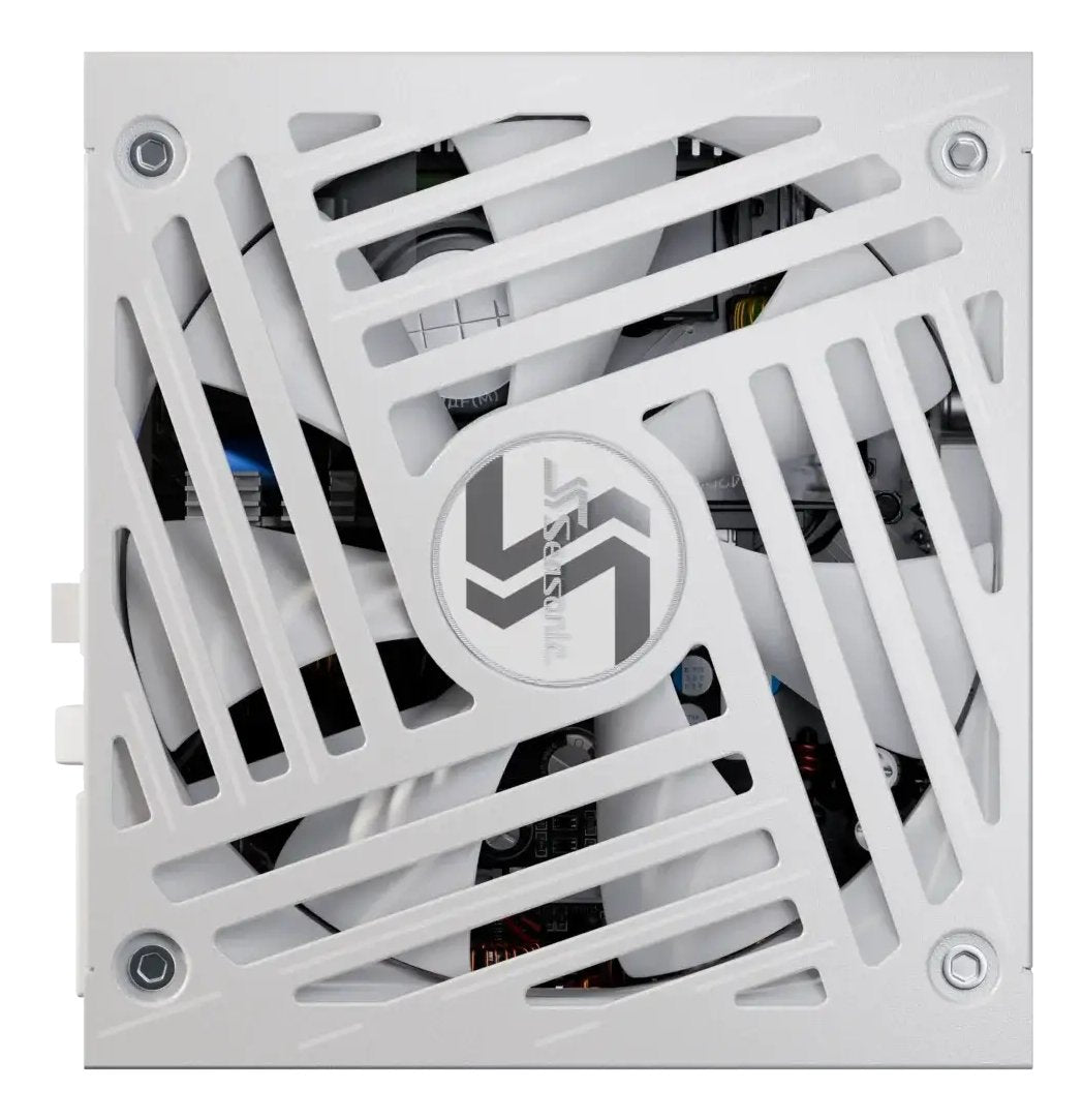 Fuente De Alimentación Seasonic Focus Gx-1000 1000w Atx3.0 White Edition, Para Pc Blanca, 1x 12vhpwr, 3x Pcie, Gestión De Cables, 1000 Vatios Focus-Gx-1000-V4-White