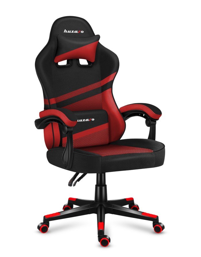 EAN 5903796013146 - Huzaro FORCE 4.4 Silla para videojuegos de PC Asiento (de seguridad) de butaca Negro, Rojo imagen 1